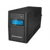 PowerWalker VI 650 SHL FR UPS (keskeytymätön virransyöttö) Line-Interactive 0,65 kVA 360 W 2 AC-lähtöä