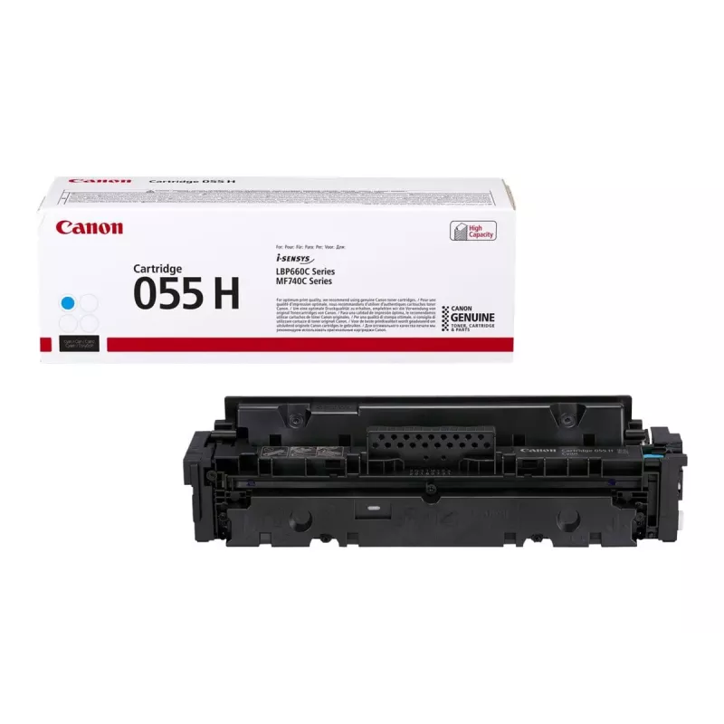 Canon 055H värikasetti 1 kpl alkuperäinen syaani