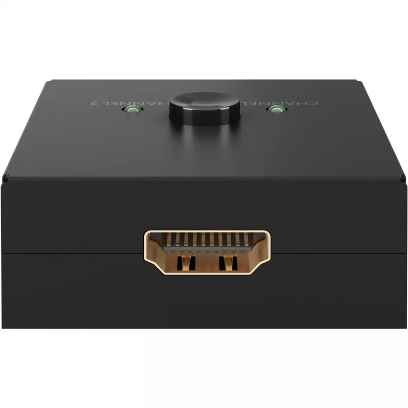 Goobay 58485 manuaalinen HDMI-kytkin 2 -> 1, 4K 30 Hz