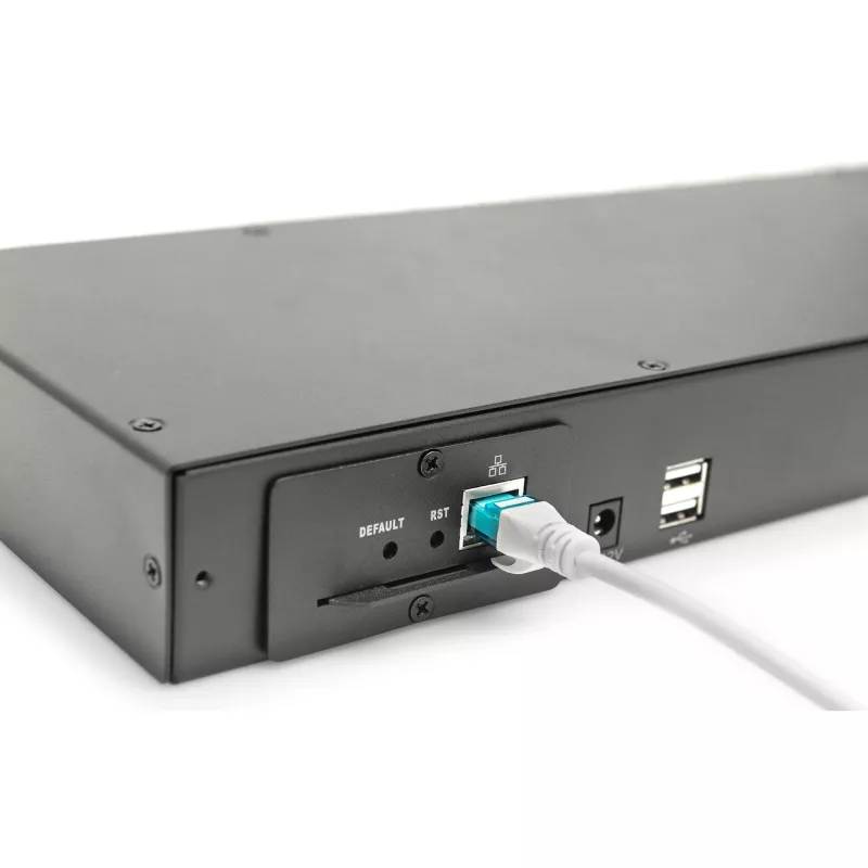 DIGITUS Professional DS-72216 - KVM-kytkin - 16 x KVM-liitäntää - rack-asennettava (DS-72216)