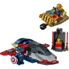 Rakennussarja LEGO Marvel Super Heroes Captain America Thanos 76319 — 107 osaa, 2 minihahmoa, ikä 4+