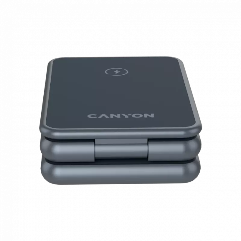 CANYON taitettava langaton laturi OnCharge 309 15W 3in1 metalli