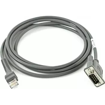 Zebra CBA-R08-S07ZBR sarjakaapeli harmaa 2,1336 m RS232 DB9
