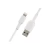 Lightning-kaapeli Belkin CAA001BT3MWH 3 m valkoinen
