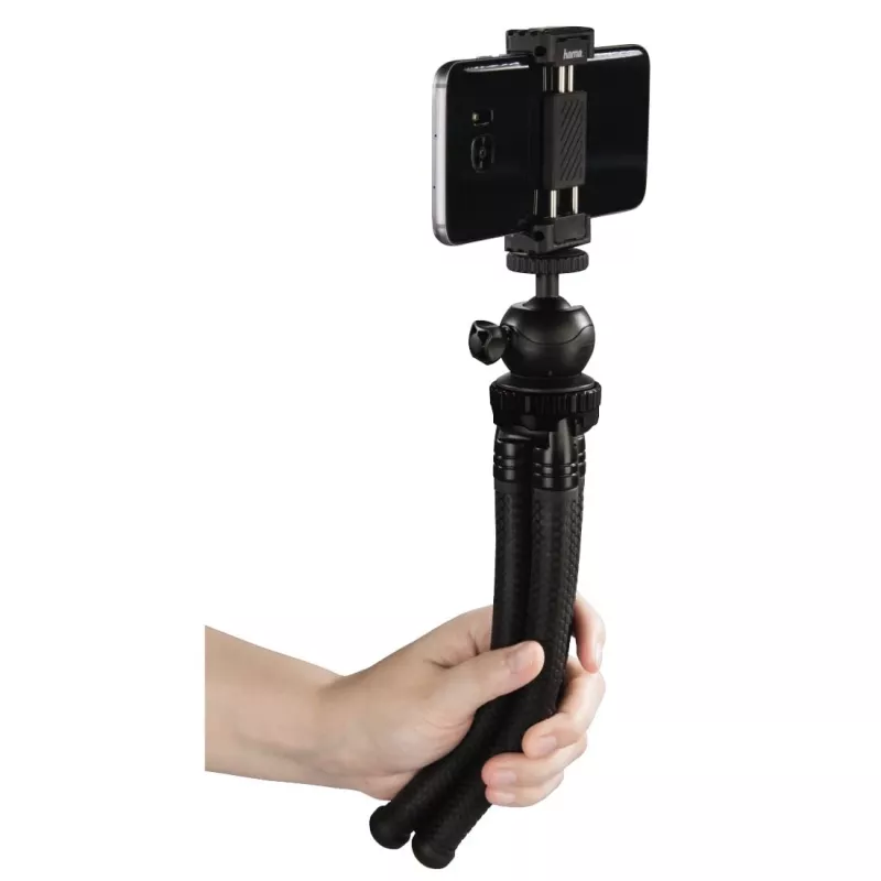 Hama FlexPro jalusta älypuhelin/action-kamera 3 jalkaa musta