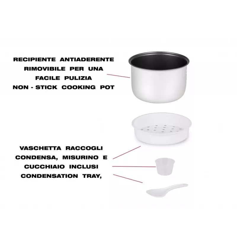 Beper P101VAP002 riisinkeitin ja höyrykeitin