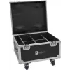 Roadinger Flightcase 4× AKKU IP PAR 7 QCL WDMX lataustoiminnolla malli 31005182
