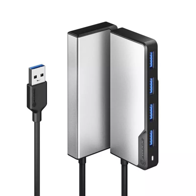 USB-keskitin ALOGIC Fusion SWIFT 4-in-1 USB 3.2 Gen 1 Type-A