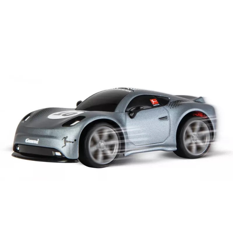 RC-auto Bundesliga Mini RC 1:43 harmaa