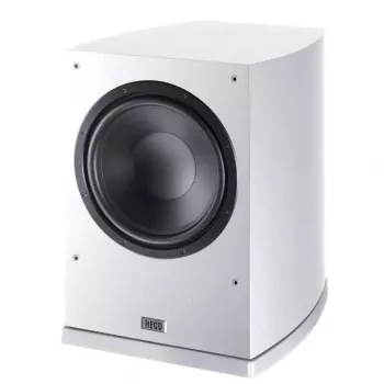 Subwoofer Heco Victa Elite SUB 252 A – kompakti aktiivinen subwoofer, valkoinen
