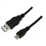 USB-kaapeli LogiLink 0,60 m USB-A – USB Micro-B