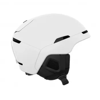 Avokypärä POC Obex MIPS — In-Mold-kova kuori, M/L (55–58 cm), ABS-ulkokuori, EPS-vaahto, mattavalkoinen, 500 g