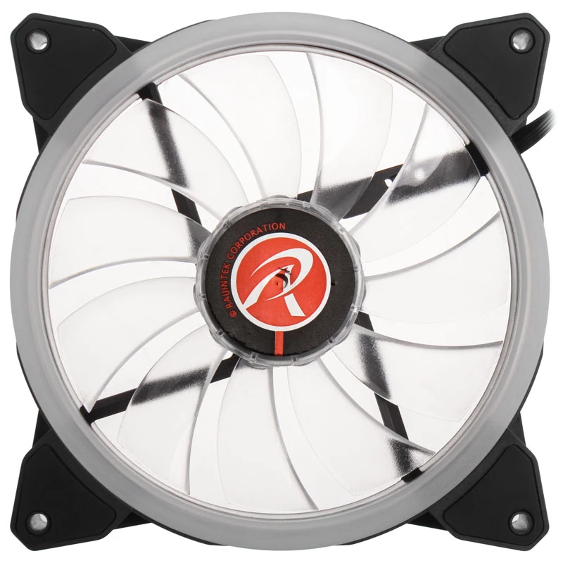 RAIJINTEK IRIS 14 Rainbow RGB-LED-tuuletin 140 mm, 2 kpl:n sarja ohjaimella