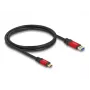 USB-kaapeli DeLOCK 80617 1m USB Type-A - Type-C 10 Gbit/s