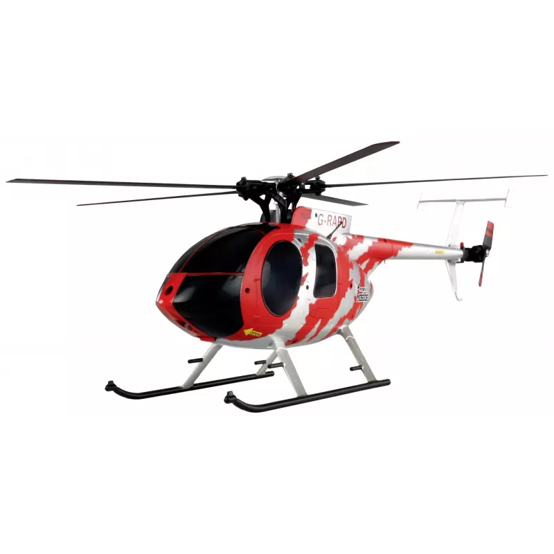 Amewi 25334 AFX MD500E siviili RC-helikopteri, RtF, harjaton, 4-kanavainen, 325 mm