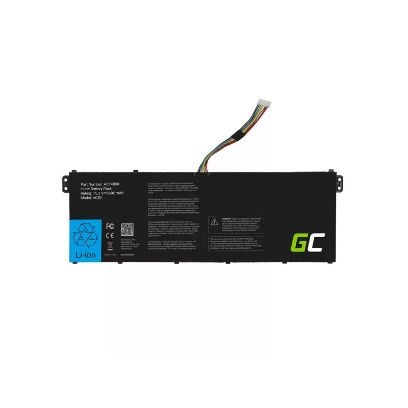 Green Cell AC62 -varastoakku kannettavaan