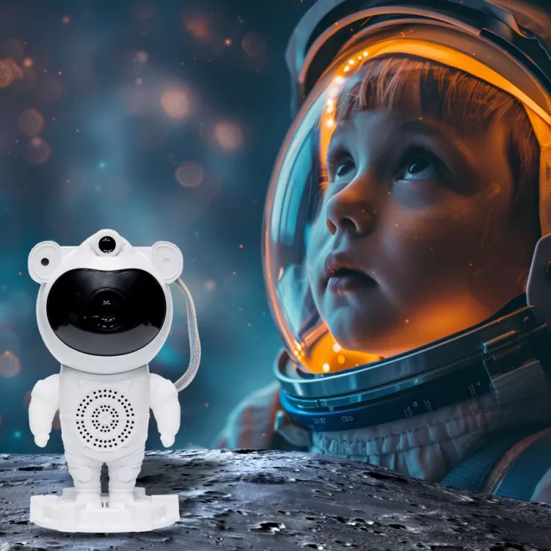 Tähtiprojektorivalo Hawk HW-STAR01 integroidulla kaiuttimella — galaksivaloprojektori