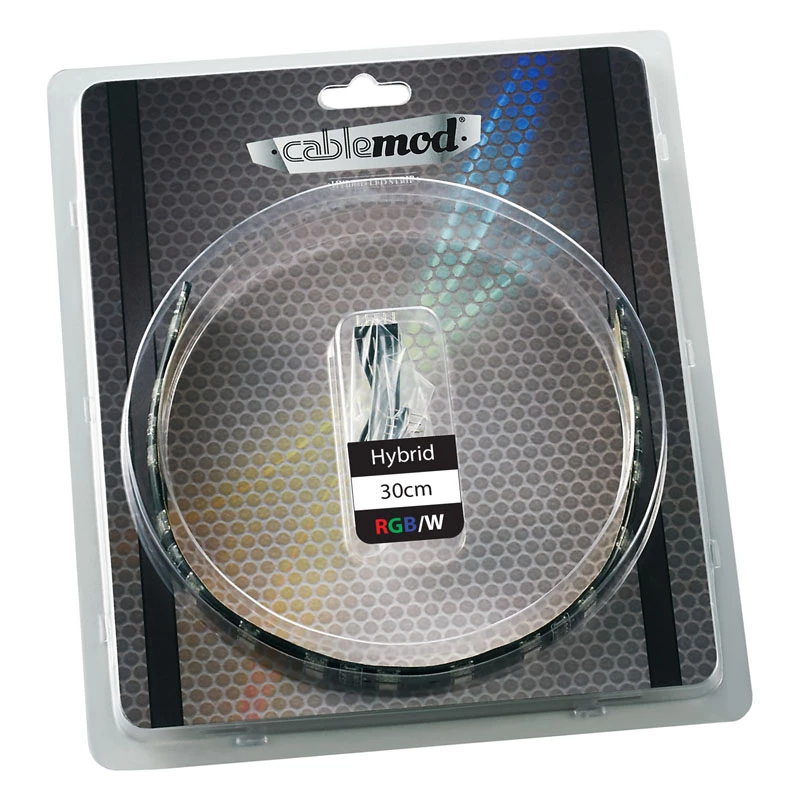 LED-nauha CableMod CM-LED-30-D30RGBW-R valkoinen RGB 30 cm