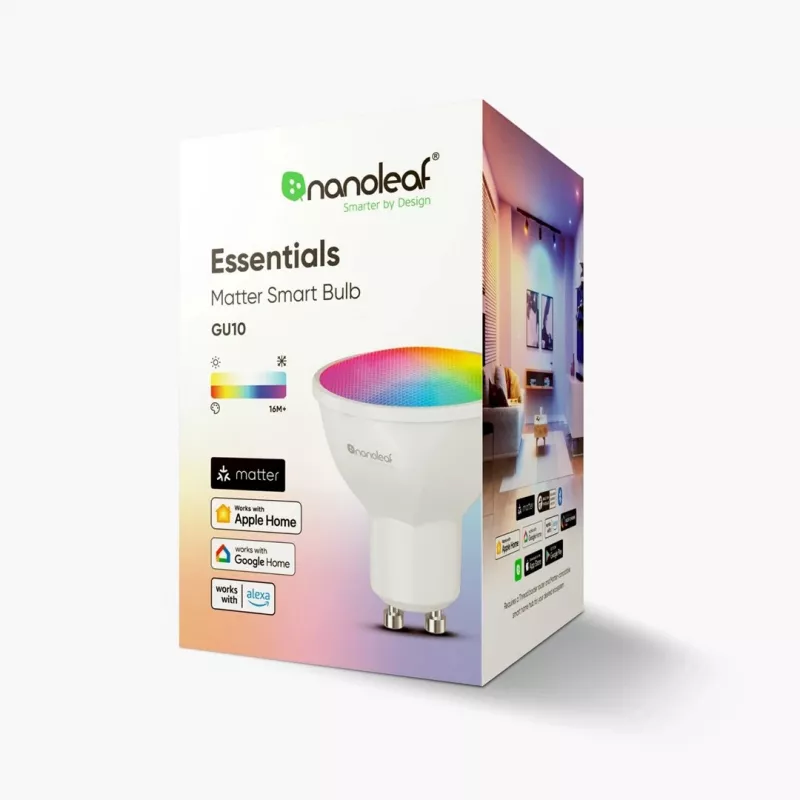 Älylamppu Nanoleaf Essentials NF080B02-1GU10 Wi-Fi 5 W valkoinen