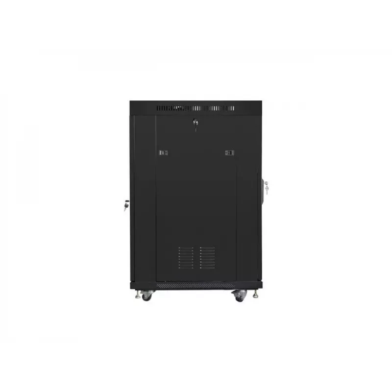 Vapaasti seisova räkkikaappi LANBERG FF01-6822-12BL 22U musta 1200 kg