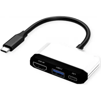 VALUE näyttösovitin USB C - HDMI 4K30+ 1x A+ PD - sovitin - digitaalinen/data (12.99.3199)