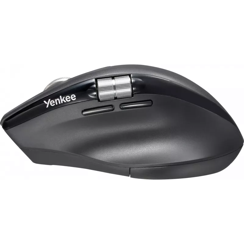 Langaton hiiri YENKEE SPIN DUAL 2095BK — kompakti optinen kaksitilahiiri, malli YMS 2095B SPIN