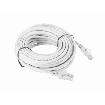 Verkkokaapeli LANBERG PCU6-10CC-1000-S RJ-45 Cat6, U/UTP suojattu, 10 m, harmaa