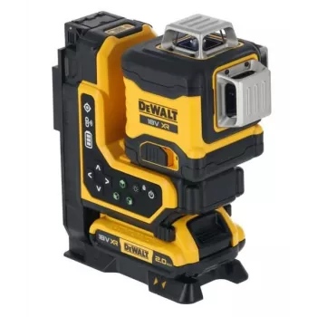 Dewalt 18V XR 3x360 vihreä laser kaukosäätimellä (1037149)