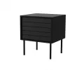 Cama yöpöytä, 2 kpl CORTINA 45x40x51 musta