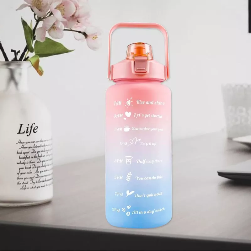 Extralink motivaatiojuomapullo, 2000 ml, vihreä-violetti, BUT-190