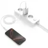 USB-kaapeli 4smarts 541452 1,5 m USB-C valkoinen 0,48 Gbit/s