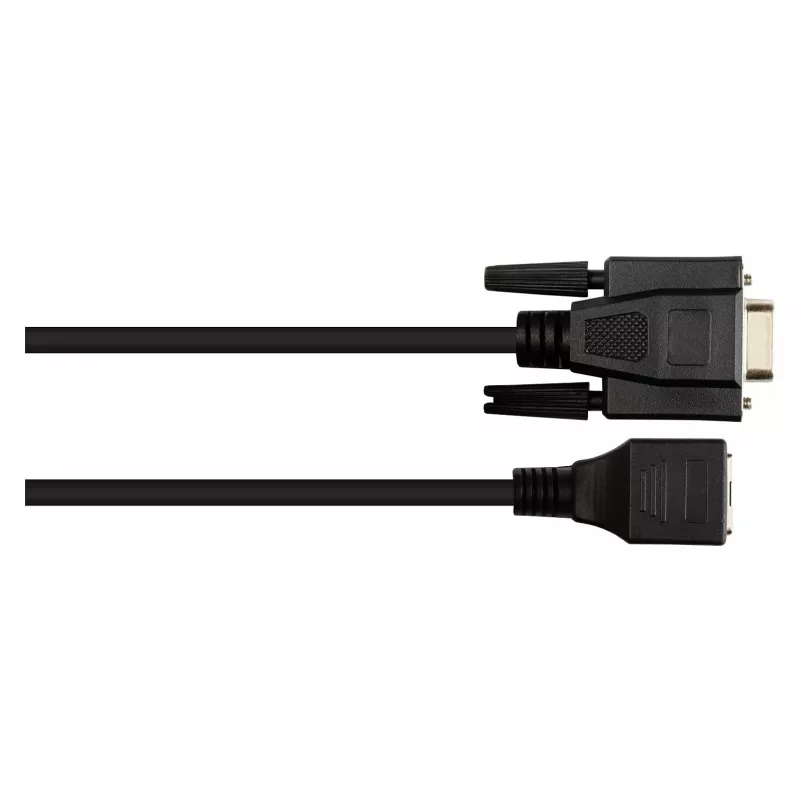 Good Connections -sovitinjohto RJ45–RS232-sarjaportti