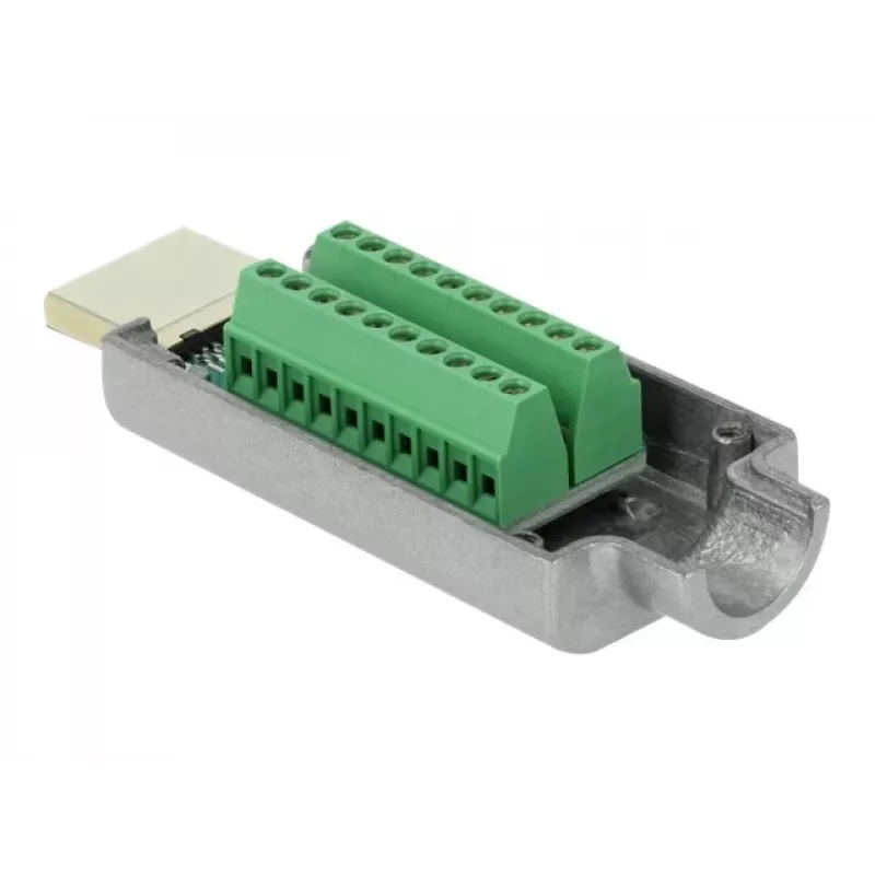 HDMI-A-pistoke liitinrimaan DeLOCK 65201