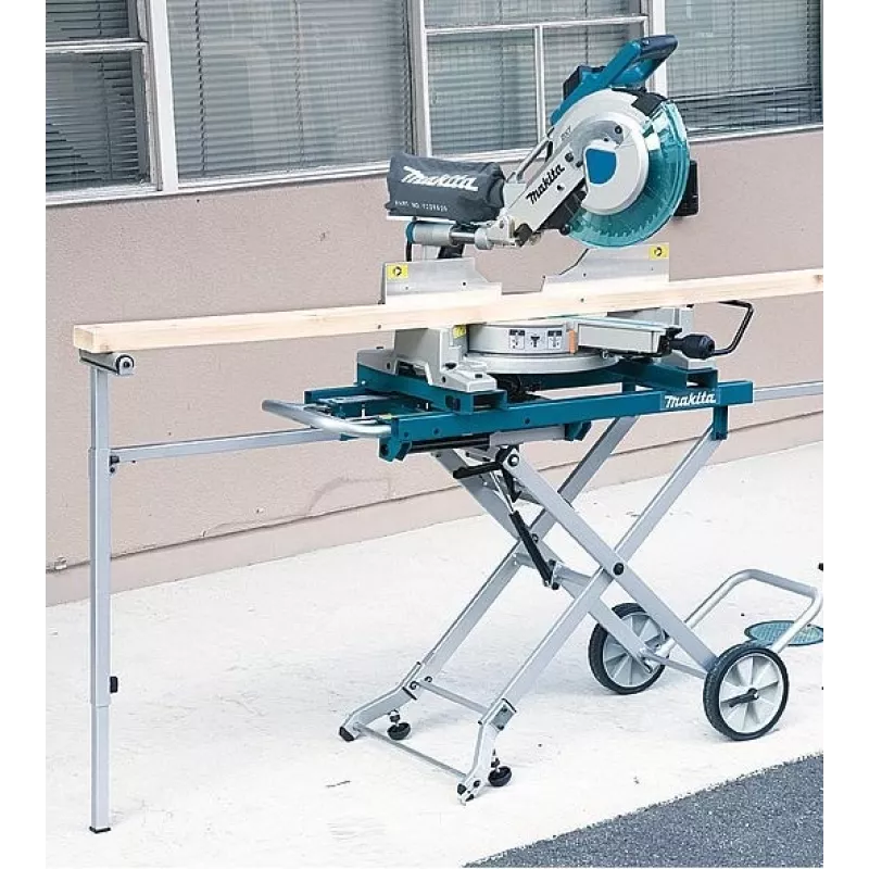 Makita WST05 katkaisu- ja jiirisahojen teline 4 jalkaa sininen, harmaa