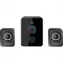 Defender V12 65212 2.1 -tietokonekaiuttimet, 11 W, 5 W subwoofer, USB-virta, LED-taustavalo, musta, 115 x 130 x 223 mm