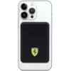Ferrari virtapankki FEPB5MNCAK 15W 5000mAh musta/musta Metal Logo MagSafe