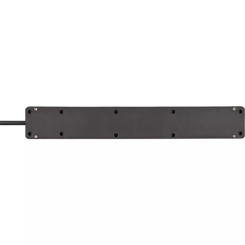 Brennenstuhl Bremounta jatkojohto, 5 pistorasiaa, 2x USB-C, 3 m, musta