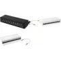 LogiLink - patch-paneeli - seinäasennus - RJ-45 X 12 - vaaleanharmaa, RAL 7035