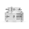 Ubiquiti UACC-Wave-AP-Micro-Mount tolppakiinnike 4 Wave AP Micro -laitteelle, ruostumaton teräs, 25–76 mm tolppa, valkoinen