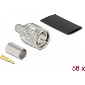 TNC-liitin puristettava RG-59 DeLOCK 90030