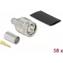 TNC-liitin puristettava RG-59 DeLOCK 90030
