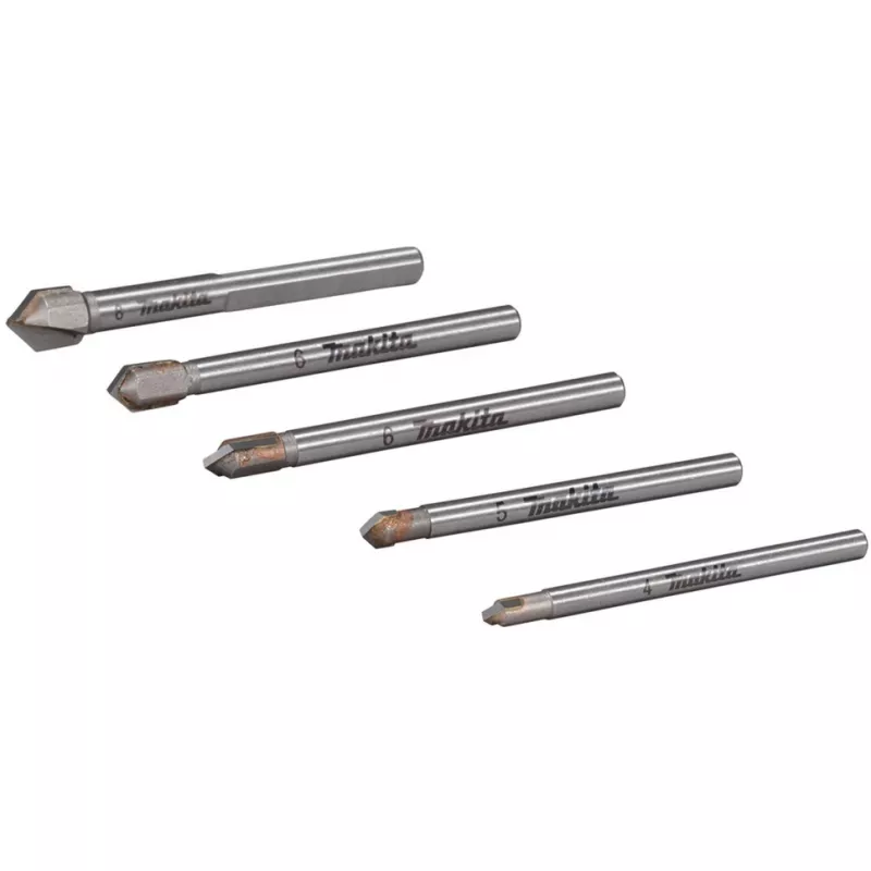 Poranteräsarja Makita E-25410 lasille ja laatoille, 5 kpl