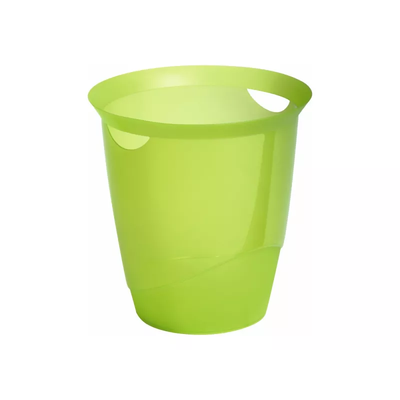 Durable TREND pyöreä roskakori 31,5 cm, vihreä läpikuultava