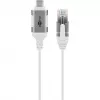 Goobay Ethernet-kaapeli USB-C 3.1 - RJ45 ohut 10 m – yhdistä reititin, modeemi tai (74391)