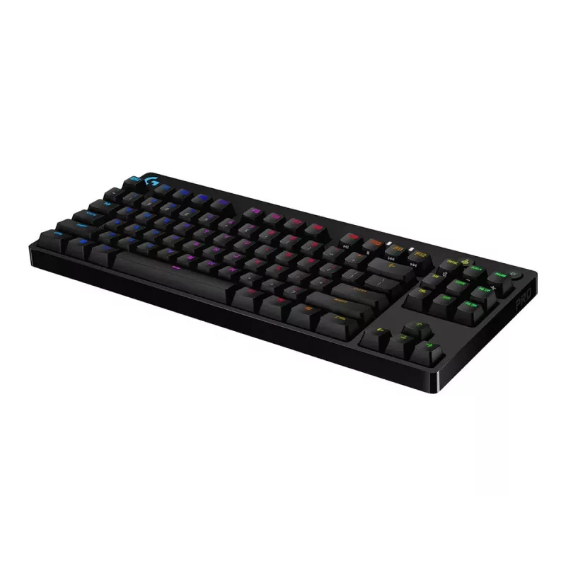 Logitech G PRO pelinäppäimistö - näppäimistö - QWERTY - espanja - musta (920-010593)