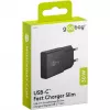 Goobay USB-C™ PD GaN pikalaturi ohut (30 W) musta