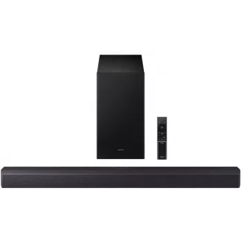 Soundbar Samsung HW-B450F/EN 2.1-ch Bluetooth langattomalla subwooferilla, 300 W RMS, Dolby Audio, ARC