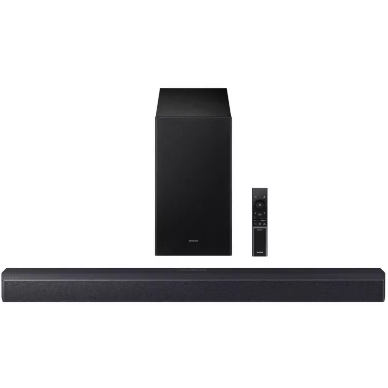 Soundbar Samsung HW-B450F/EN 2.1-ch Bluetooth langattomalla subwooferilla, 300 W RMS, Dolby Audio, ARC