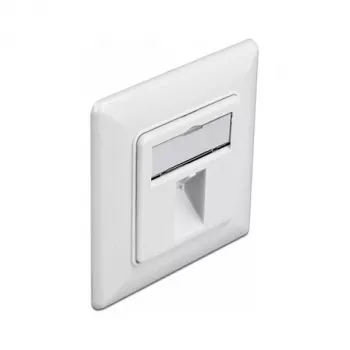 Keystone-seinärasia 1 portti DeLOCK 86981