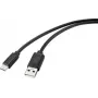 Renkforce RF-4695144 USB-kaapeli 2 m USB 2.0 USB A USB C musta (RF-4695144)